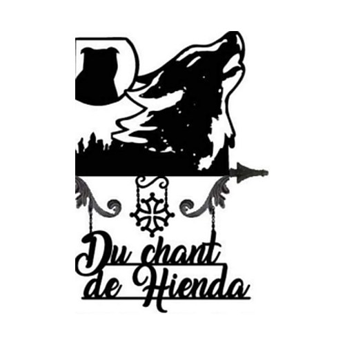 Logo de l’élevage canin du Chant de Hienda, partenaire de l’ISMOA