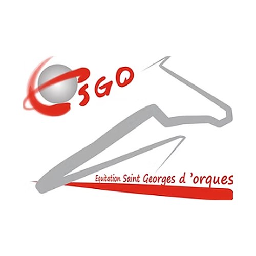 Logo ESGO Équitation Saint-Georges-d’Orques, centre équestre partenaire de l’ISMOA
