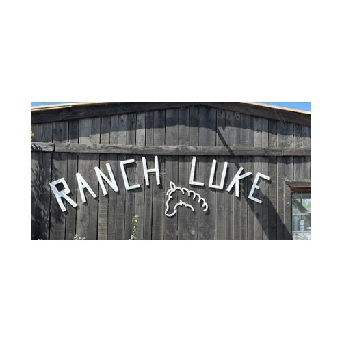 Enseigne du Ranch Luke à Agde, partenaire de l’ISMOA